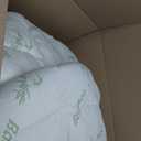 Ultra Soft King Size Mattress Topper - Viscose Made from Bamboo Pillow Top Mattress Pad for Back Pain Relief - Naturally Cooling for Hot Sleepers, Green