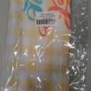 TOUNER Home Sweet Home Mailbox Covers, Orange Yellow Beige Plaid Magnetic Letter Box Wrap, Vintage Sweet Post Letter Box Decor for Outdoor Garden Front Yard, Mailbox Decor Gifts for Friends Neighbors