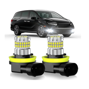Fit for Honda Odyssey 2005-2022 Fog Light Bulbs or DRL, 13000LM Super Bright 360° Illumination Fog Lights, 6000K Cool White Upgraded 4014 Chips Fog Lamp, Pack of 2