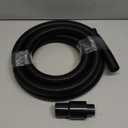 POWERTEC 70347 10 Ft. Dust Collection Hose Kit with 1 Fittings for Woodworking Power Tools Home and Wet/Dry Shop Vacuums