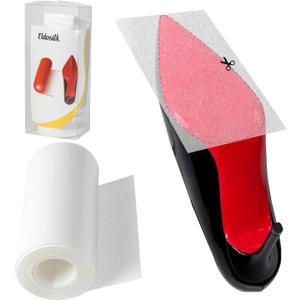 Eldosilk 39 in Clear Sole Protector for High Heel Shoes  Anti-Slip Transparent Sole Guard Stickers  Compatible with Christian Louboutin Bottom Heels  Crystal Shoe Sole Protector Pad(5 * 39 in)