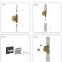 Battery Operated Wall Sconces Set of 2, Rechargeable Wireless Wall Lights Remote Control, 10000mAh Not Hardwired Timer Dimmable Wall Lamps for Living Room Bedroom Entryway Entryway Gold 16.5 Inch