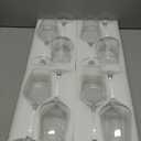 YANGNAY Wine Glasses (Set of 8, 17 Oz), Clear Wine Glasses for Red Wine, Smooth Rim, Dishwasher Safe