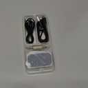 COMSOON Bluetooth Receiver for Car, Noise Cancelling 3.5mm AUX Bluetooth Car Adapter, Wireless Audio Receiver for Home Stereo/Wired Headphones, Hands-Free Call, 16H Battery Life - Black+Silver