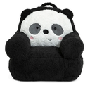 Delta Children Panda Cozee Buddy Chair, Black/White