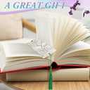 Sinmoe 120 Pcs Color Your Own Bookmarks 6 Styles Watercolor Bookmarks to Paint Card Stock Paper Watercolor Colorful Tassels Craft DIY for Classroom Projects Gifts Tags 5.9 x 2 Inch(Blooming Flowers)