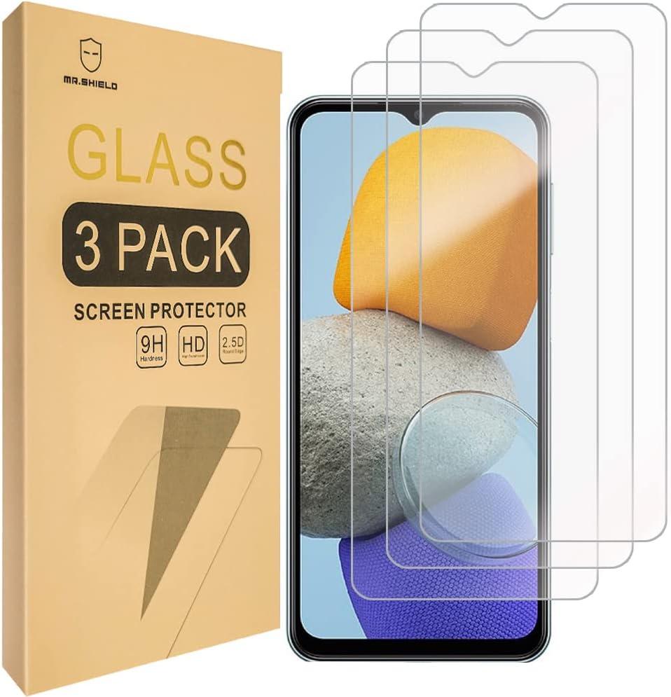 Mr.Shield [3-Pack] Designed For Samsung Galaxy A23 5G / Galaxy A23 5G UW [Tempered Glass] [Japan Glass with 9H Hardness] Screen Protector