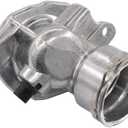 NewYall Engine Coolant Thermostat Housing with Gasket for Mercedes CL550 2007-2010, E550 2007-2011, G550 2009-2015, GL450 2007-2012, GL550 2008-2012, ML550 2008-2011, S550 2007-2011, SL550 2007-2012