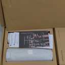 LARS NYSM Electric Salt and Pepper Grinder Set, USB Rechargeable, Automatic Salt and Pepper Mills, Spice Shakers Refillable with LED Light, Adjustable Coarseness, Ceramic Grinder (Taupe Brown)