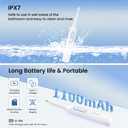 Bobopal Dog Tooth Brushing Kit,3-in-1 Dog Teeth Cleaning Tools,Ultrasonic Electric Toothbrush & Plaque Remover for Dogs with Water Flosser for Teeth,2 Modes & 3 Intensity Levels,IPX7,1100mAh Battery