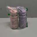 12oz Water Bottle with Straws, Stainless Steel Vacuum Insulated Water Bottle Leak-Proof, BPA-Free, Purple + Pink