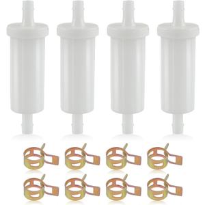 35-816296-4 Fuel Filter Replacement 5/16" Compatible with Mercury Marine Force 35-816296K2 35-816296Q2 35-16494-1 Compatible with Johnson Compatible with Yamaha 65W-24251-10-00 65W-24251-00-00