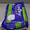 LivDry Adult Incontinence Underwear, Extra Absorbency Adult Diapers, Leak Protection, Medium, 19-Pack