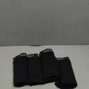 INNERSY Mens Plus Size Underwear Cotton Boxer Briefs Moisture Wicking Boxers 4 Pack(Black, X-Large)