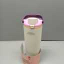 Owala FreeSip Tumbler Insulated Stainless Steel Water Bottle with Built-in Straw and Side Handle, For Travel, Work, School, and Sports, 40oz, BPA Free, Leak Proof, Deaybreak (Daybreak)