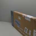 DUMOS 24 Inch Stackable White Shoe Rack, 2-Tier Wooden Storage Benches Organizer, Freestanding Entryway Bench for 6-9 Pairs Shoes, for Entryway, Office, Bathroom Use, White