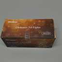 JMEXSUSS Outdoor Net Lights Waterproof, 12ft x 5ft with 8 Modes Remoter, 360 LED Plug in Net Lights for for Bush Patio Christmas Tree Decor (Clear Wire, White)