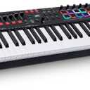 M-AUDIO Oxygen Pro 61 Key USB MIDI Keyboard Controller With Beat Pads, MIDI-assignable Knobs, Buttons and Faders, and Native Instruments Sound Package (NKS Integration)