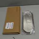 Silver Tray, Vanity Trays for Bathroom and Dresser Counter, 10", 2 Pack