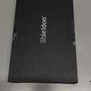 SHIELDON Genuine Leather Slim Wallet Case for iPhone 17 Pro 6.3" 2025 | Wireless Charging, Folio Magnetic Closure, RFID Blocking Credit Card Holder, Shockproof Phone Cover - Royal Blue