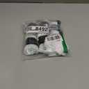 Women's Ankle Cotton Socks - Low Cut Athletic Running Soft Thin No Show White Socks With Tab 6 Pairs (9-11)