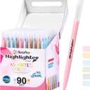 90 Count Bible Highlighters No Bleed Through, 6 Morandi Colors, Muted Pastel Highlighter Markers Assorted Colors Bulk for Study Bible, Journaling Supplies