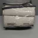 100% Blackout Curtains 84 Inch Length 2 Panels Set Farmhouse Style for Bedroom Windows/Living Room Thermal Insulated Neutral Boho Drapes Linen Blend Natural Ivory 7ft Long Hook Belt Pleated/Back Tab