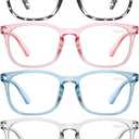 Gaoye Blue Light Glasses for Computer & Gaming - Anti UV Ray Lenses, Scratch-Resistant & Comfort Fit