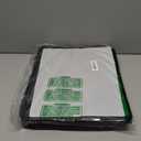 DEEGO Fireproof Document Box, Water-Resistant File Organizer Box with Lock for Document Safe, Collapsible File Organizer with Handle, Filing Cabinets for Home Office for Hanging Letter/Legal Folder (Black)