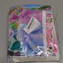 62PCS Disne Princess Party Supplies, Birthday Decorations Set Include Banner, Balloons, Backdrop, Cupcake Toppers, Tablecloth, Hanging Swirls for Kids Princess Theme Birthday Party