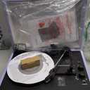 Victrola Journey Bluetooth Portable Suitcase Record Player  with Built-in Speakers, 3 Speed Vinyl Record Player, RCA Out, Headphone Jack (Lavender/Silver)