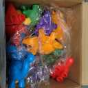 26PCS Dinosaur Alphabet Learning Toys for Toddlers Kids 3-5, Montessori Educational Toys Gifts for 3 4 5 Year Old Boy Girl, Preschool Learning Activities, Double Sided ABC Matching Game