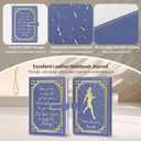 2 Pack Lined Journal Notebook for Women Men, A5 Hardcover Leather Journals with 400 Pages 80 GSM Thick for School Office Writing Business Travel, College Ruled Notebooks with Magnetic Buckle (Purple)