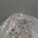 Bokon 25 Pack 1oz Plastic Mini Potion Bottles with Corks Spherical Small Sand Art jar Tiny Clear Ball Shape Liquor Bottles Bulk Wishing Vial for Birthday Halloween Party Favor DIY Crafts Gift