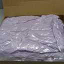 HVMS Oversized Bath Towels Extra Large 40x80 Inches Bath Sheets for Adults Super Soft Quick Dry Highly Absobent Microfiber Shower Towels (Lavender,6 Piece)…