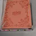 COFICE Recipe Binder – Recipe Book To Write In Your Own Recipes, 8.5x9.5 Recipe Ring Bin