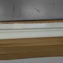 LazBlinds No Drill Blackout Roller Shades for Indoor Windows, Cordless Window Blinds, Thermal Insulated Fabric UV Protection for Home and Office, 32" W x 72" H, Cream