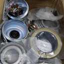 4 Sets 25580 14125A Trailer Axle Hub Bearings Kit for 7000 lbs Trailer #D42 Tapered Spindle with 21333TB Grease Seals, 2.72'' Dust Caps,Rubber Plugs, Cotter Pins,Spindle Nuts and Washers