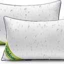 MIULEE 12x20 Outdoor Pillows, Pack of 2 Water Resistant Waterproof Pillow Inserts Decorative Stuffer for Sofa Couch Patio and Garden
