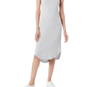 Amazon Essentials Women's Jersey Regular-Fit Sleeveless v-Neck Midi Dress (Previously Daily Ritual) S