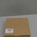 JO.KO Entry Door Lock Set, Square Door Lever for Bedroom, Passage Door Privacy Locking Interior/Exterior Entry Door Knob/Heavy Duty (1 Pack, Matte Black)