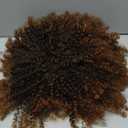 Afro Puff kinky curly Drawstring Ponytail Extension for Women Afro Drawstring Ponytail Kinky Curly Afro Puffs Synthetic Curly Ponytail Hairpieces Updo Hair Extensions with Two Clips (16 Inch, T1B/27#)