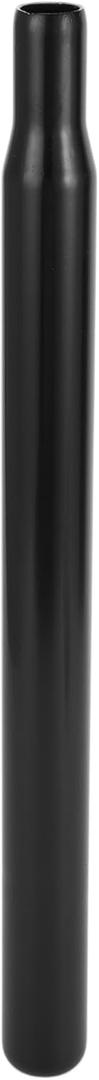 Universal 28.6x350mm Black Bike Seat Posts Durable Bike Saddle Post Seat Tube Steel 1 Pc