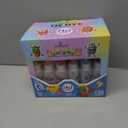 24 Colors Tie Dye Kit, Tie Dye Set for Kids, Pre-Filled Bottles, Non Toxic Permanent Fabric Dye Art Set, Easy DIY Fabric Art - Create Fun (24 Colors)