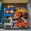 MORECOLL Train Set for Toddlers w/Steam, Music & Lights - First Choo Choo Train for Toddlers, Electric Train Set for Kids, Magnetic Train Toys, Christmas Birthday Gifts for Boys Girls