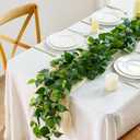ucky 2Pack Artificial Ivy Artificial Vines Artificial Plants 12FT Fake Hanging Plants Silk for Garden Terrace Beach Party Decoration Wedding Decoration