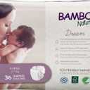 Bambo Nature Premium Baby Diapers - French/English Packaging, Size 1, 216 Count