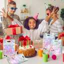 IIridescent ts Me Hi Im The Birthday Girl Its Me Goodies BAG, 100pcs In My Birthday Era Plastic Birthday Candy Bags Music Birthday Girl It' Me Happy Birthday Treat Bags for Girl Birthday Party