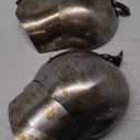 Medieval Pauldron Set Pair Plate Armor Carbon Steel Real Adult Size