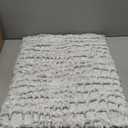 Petace Self Warming Cat Bed, 24" x 18" Ultra Soft Cat Dog Pet Heating Pad for Indoor Outdoor, Non-Slip Heated Cat Mat Thermal Blanket (White)